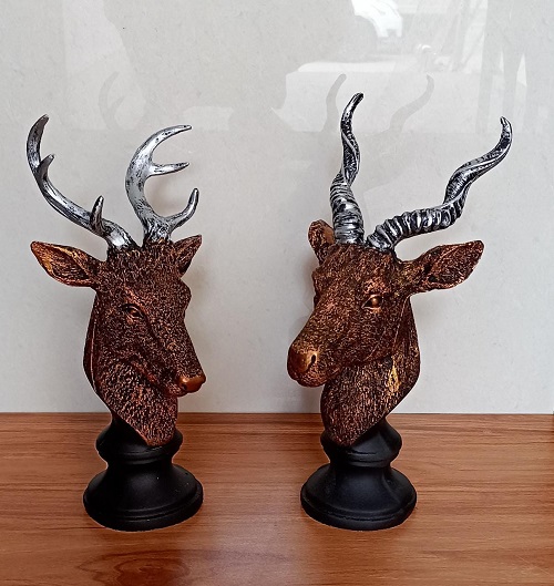 Deer Head Table Tops For Living Room Side Table Decoration