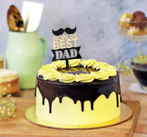 Best Dad Chocolate Cream Cake | Cake