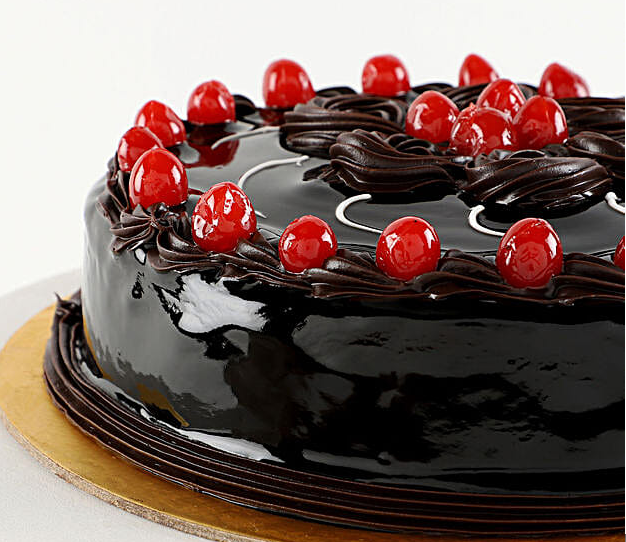 Cherry Truffle Cake | Cakes