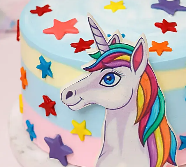 Themed Unicorn Truffle Cake | Cakes