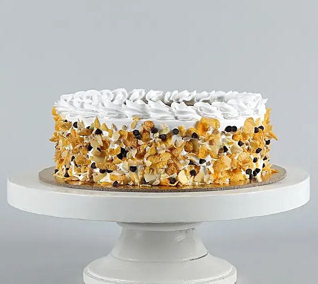 Pineapple nuts Photo Cake | cake